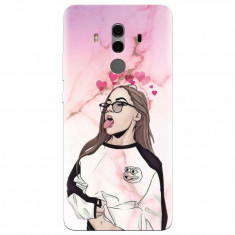 Husa silicon pentru Huawei Mate 10, Bad Girl