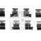 FEBI BILSTEIN 182710 Set accesorii, placute frana