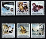 Timbre S. Tome e Principe 2003 - Caini de tractiune, Serie Completa, MNH (CV 8&euro;) - Colectie, Straine dupa 1950