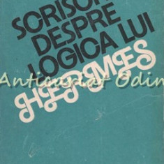 Scrisori Despre Logica Lui Hermes - Constantin Noica