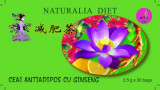 Ceai antiadipos cu Ginseng, 30dz, 2.5g, Naturalia Diet
