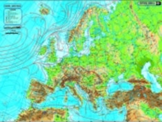 Harta Europa 70x100 foto