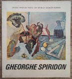 Brosura expozitie Gheorghe Spiridon 1989