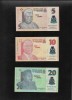 Set Bancnote Nigeria: 5, 10, 20 Naira, AUNC/UNC - Colectie Numismatica