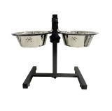 Set boluri cu suport dublu, ajustabil, tip H, diametru bol 16 cm