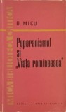 Poporanismul si Viata Romaneasca - Dumitru Micu (1961), Editura Pentru Literatura, Colectia Mica Biblioteca Critica, Carte