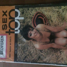 Sex Top nr. 69 magazin revista vintage ilustrata foto poster holland belgia 1975