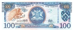 Trinidad &amp; Tobago 100 Dolari 2006 (2017) - P51c Seria 224888