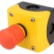 Casetă de Comandă RMQ-Titan 1 Buton Cap Ciupercă IP66