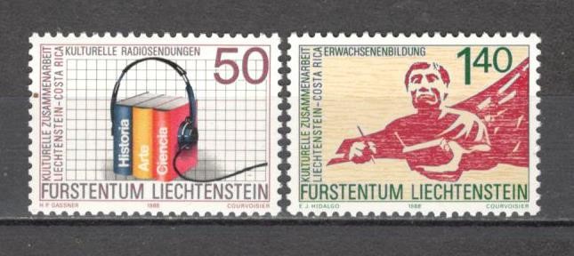 Liechtenstein.1988 Evenimente culturale SL.198