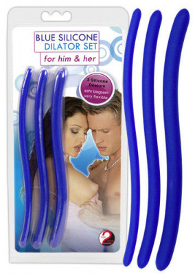 Silicone Dilator Kit - Set 3 Dilatoare de Uretră de Mărimi Diferite foto