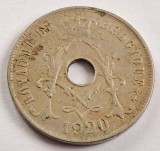 Belgia , 25 Centimes 1920, Europa