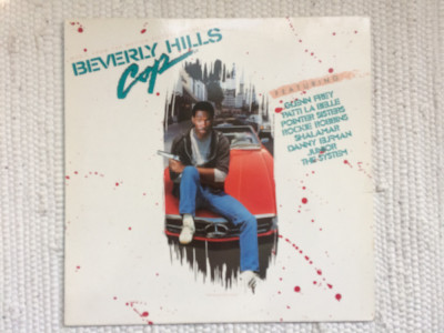 Beverly hills cop music from the motion picture soundtrack 1984 disc vinyl VG+ foto