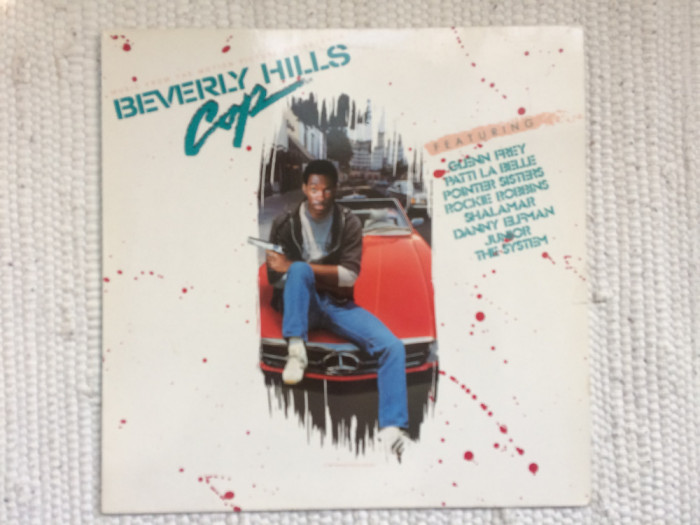 Beverly hills cop music from the motion picture soundtrack 1984 disc vinyl VG+