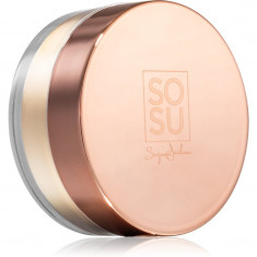 SOSU Cosmetics Face Focus pudra cu efect de matifiere culoare 02 LowLight 11 g