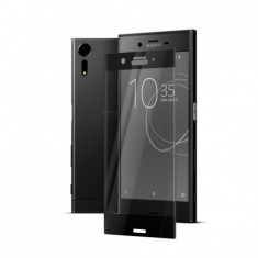 Tempered glass vetter pro, sony xperia xz1, 3d tempered glass easy fit, black foto
