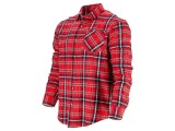 Cămașă Flanel Roșu-Albastru LAHTI PRO M Fleece 170g/m&sup2; L4180302