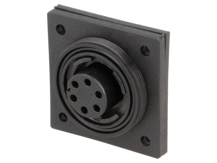 Conector circular soclu mamă IP68