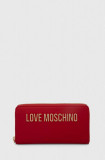 Love Moschino portofel femei, culoarea rosu