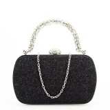 Cumpara ieftin Geanta clutch neagra cu maner detasabil BYH-871 06