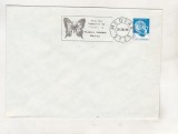 bnk fil Plic stampila ocazionala Expo fluturi muzeul municipal Medias 1986