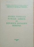 Studiul Fondului Funciar Al R.S.R. - 1983