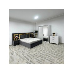 DORMITOR VEN06 GRI + COMODA