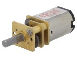 Motor DC cu transmisie 6V, arbore dublu