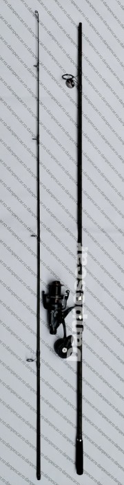SET CRAP Lanseta 3,90metri WINDBLADE CARP MASTER CAMO +Mulineta AVIATOR 8000