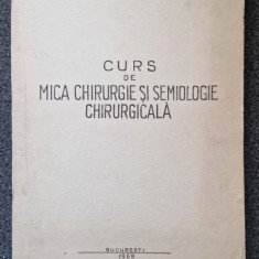 CURS DE MICA CHIRURGIE SI SEMIOLOGIE CHIRURGICALA