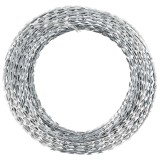 Sarma ghimpata BTO-22 Concertina cu lame, 100 m otel galvanizat