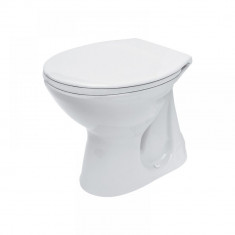 Vas WC MONOBLOC PRESIDENT 20 CERSANIT, fara capac, iesire verticala, alb, portelan, latime 365 mm, adancime 570 mm, 15 kg, K08-015 foto