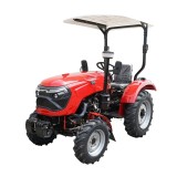 Tractor 25CP 4x4, rosu cu semicabina seria 244