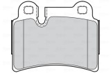 VALEO 302284 FIRST set placute frana,frana disc