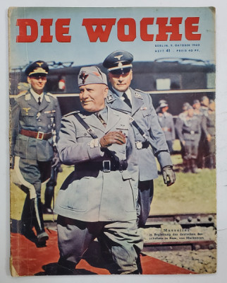 DIE WOCHE ( SAPTAMANA ) , HEFT 41 , 9 OKTOBER , 1936 foto