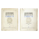 Cuv&acirc;ntările Regelui Carol II 1930-1940, 2 volume