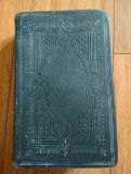 Biblia / Biblie veche, an 1868 , lb. engleza, 23x15x6 cm , crestinism