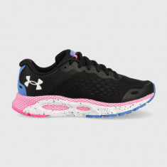 Under Armour pantofi UA W HOVR Infinite 3 culoarea negru, cu toc plat, 3023556 3023556-002