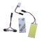 Lampa cu 36 led-uri cob pentru plafoniera auto elSales ELS-SIL36, lumina alb rece, compatibil 32-42 mm,