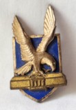 centru de &icirc;nvăţăm&acirc;nt superior pentru aviaţie - insigna veche superba