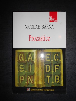 NICOLAE BARNA - PROZASTICE foto