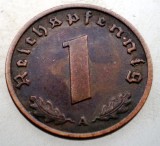 B.120 GERMANIA 1 REICHSPFENNIG 1938 A, Europa, Bronz
