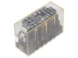Releu electromagnetic de siguranță, 24VDC, 6A, 4PST