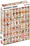 Puzzle 1000 piese Carti de Joc, Piatnik