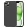 Husa silicon iPhone 15 Plus Techsuit SoftFlex, negru