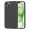 Husa silicon iPhone 15 Plus Techsuit SoftFlex, negru