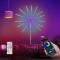 Instalatie Luminoasa LED RGB Fireworks tip banda, Control prin Aplicatie, Bluetooth, Muzica si Voice Control, Decor Interior, 2D Fireworks Light