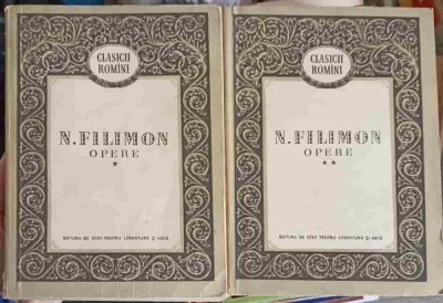 OPERE VOL.1-2-NICOLAE FILIMON-223193 foto