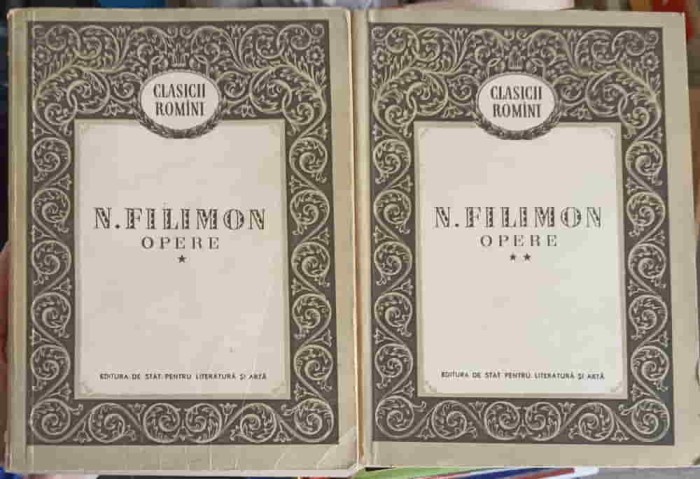 OPERE VOL.1-2-NICOLAE FILIMON-223193