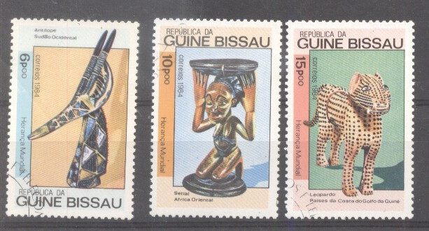 Guinee Bissau 1984 Folk art, used G.312